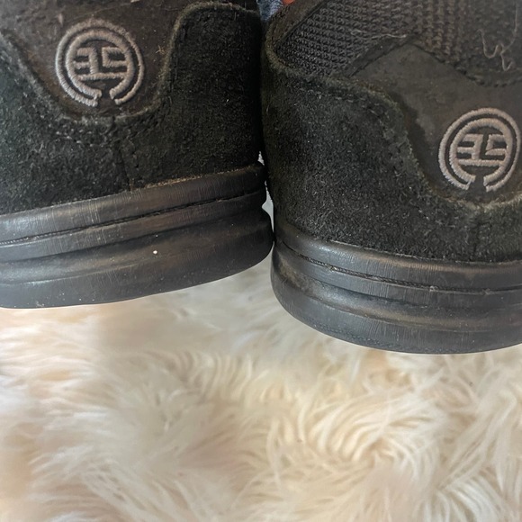 Mike Mcgill Air Speed Suede Leather Skateboard Shoes Sneakers Black Size 10 - Picture 5 of 7